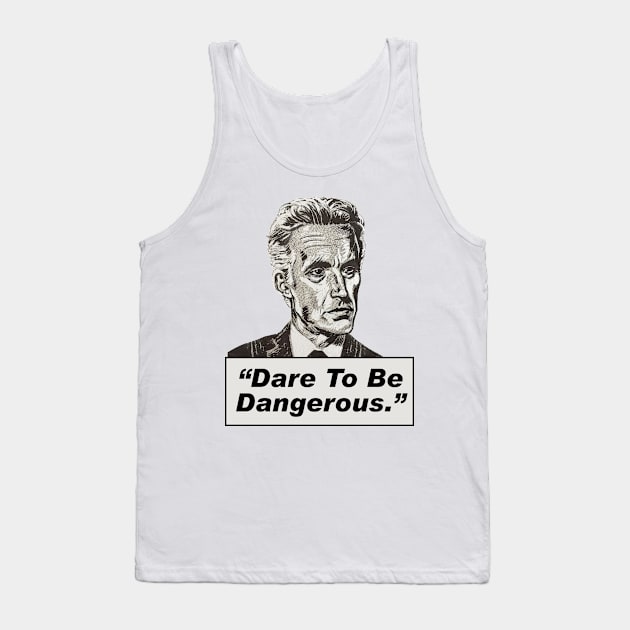 Jordan Peterson Quote #6 (original art version) Tank Top by MasterpieceArt